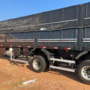 GRANELEIRA GUERRA 2023 13.50mt. Chapa 2mt. Tampa c/pneus 7F13